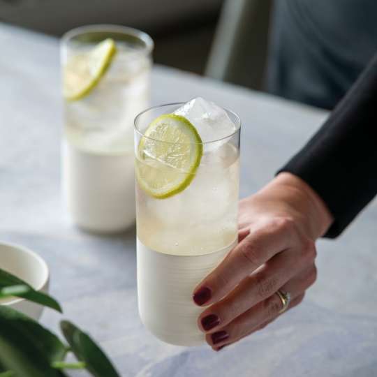 Villeroy & Boch - Ideal für kühle Sommerdrinks: Manufacture Rock Blanc Gläser