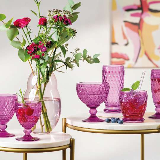 Villeroy & Boch - Funkelnde Boston Gläser in Berry