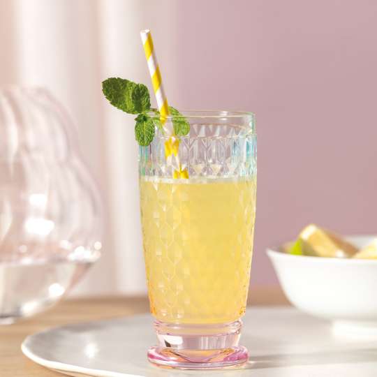 Villeroy & Boch - Hingucker mit Rautenschliff: Boston Longdrink-Glas