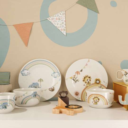 Villeroy & Boch - Niedliche Motive und natürliche Materialien: Boho Kids Geschirrkollektion