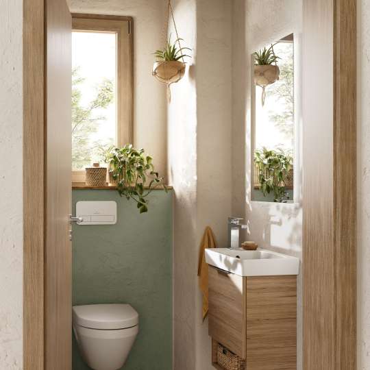 Villeroy & Boch - Ein kleines Stückchen Urlaub: Gäste WC im Boho-Stil
