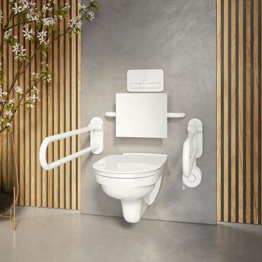 Villeroy & Boch - Barrierefreies ViCare WC mit Klappgriffen