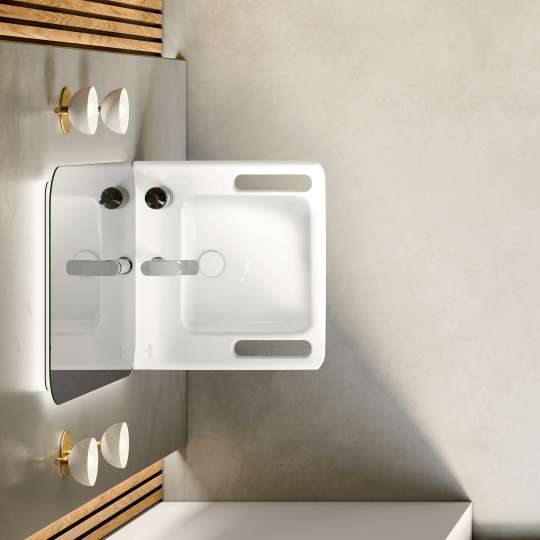 Villeroy & Boch - Waschbecken ViCare bietet Griffe zum Festhalten