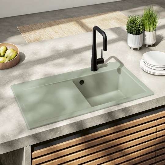 Villeroy & Boch - Armatur mit ästhetischer Linienführung: KONIC, Matt Black