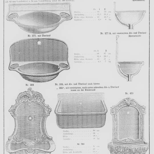 Villeroy & Boch - Preisliste Dresden - Spültröge verschiedene Designs