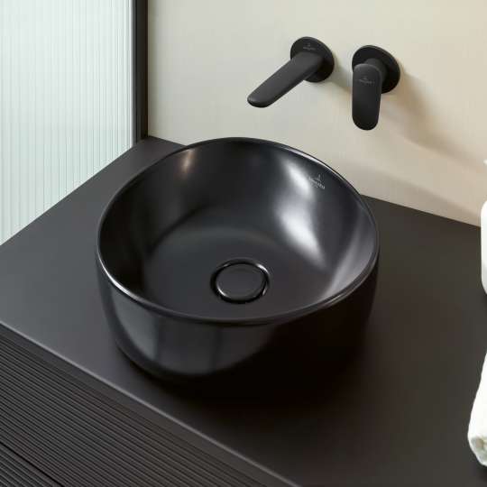 Villleroy & Boch - Aufsatzwaschbecken Antao in Pure Black