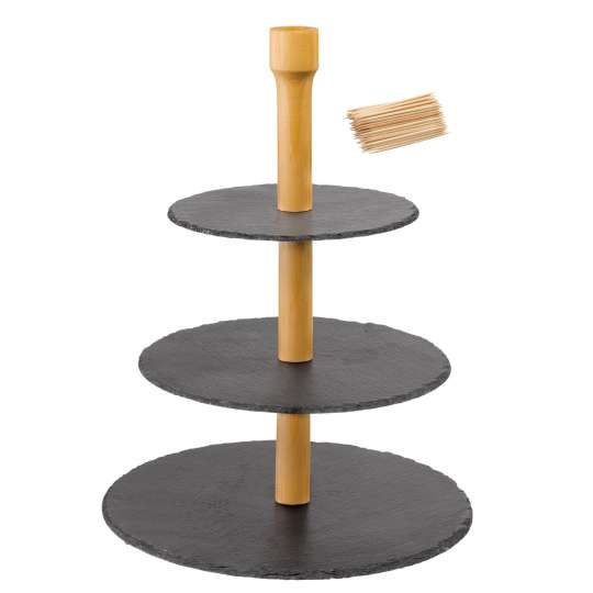 Westmark - Tapas + Friends 3-stufige Etagere mit Fingerfood-Sticks