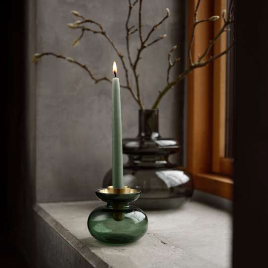ZONE Denmark - Einfach schön: INU Vase/Lichthalter Moss Green