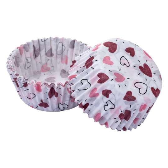 Zenker Papier-Muffinförmchen Herz 6061 