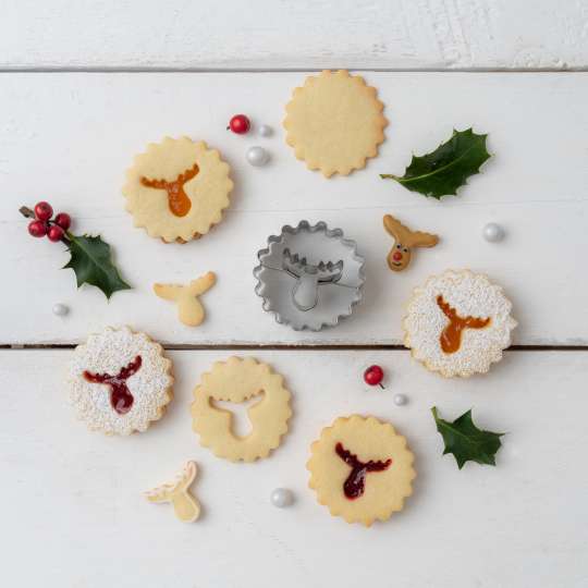 Zenker - Weihnachtliche Linzer Plätzchen ganz einfach selber machen