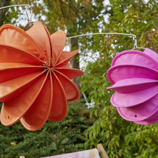 Barlooon Wetterfester Lampion orange & pink