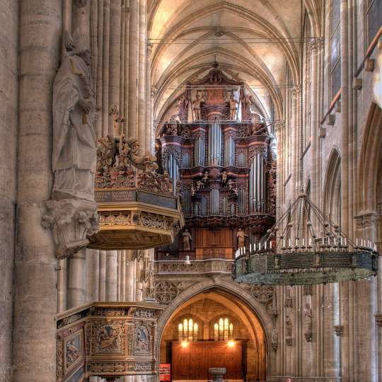 Die Kirche des Benediktinerklosters Huysburg 