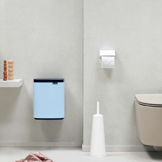 brabantia - Farbtupfer fürs Bad - Bo Mülleimer in Dreamy Blue