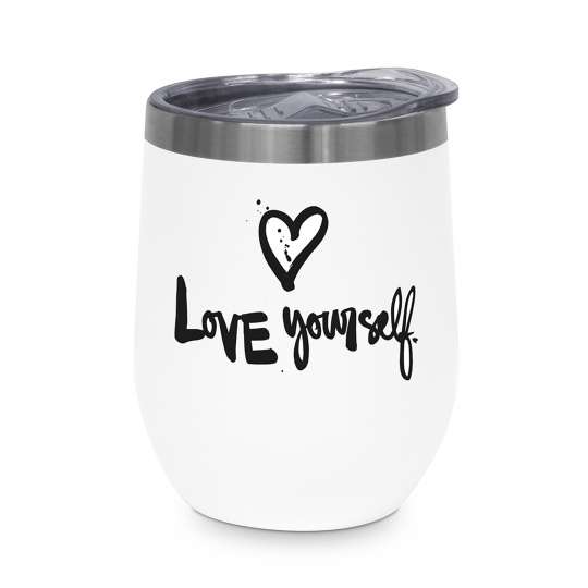 Design-at-home - Thermo-Mug 350 ml - Love yourself