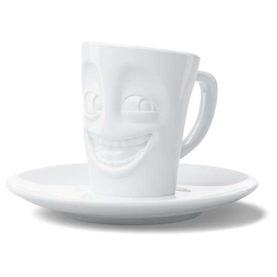 FIFTYEIGHT PRODUCTS Espresso-Mug mit Henkel Witzig