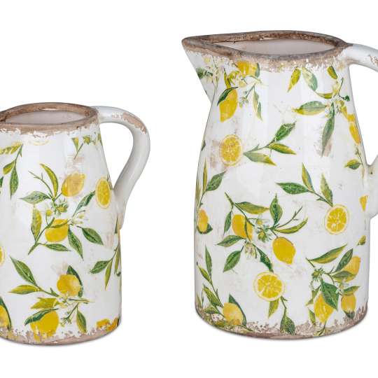 formano Sommer-Vase/Krug in Vintage-Optik 767820 & 767899