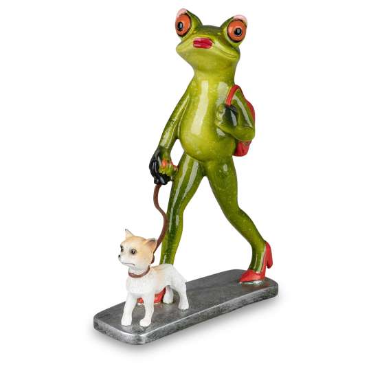 formano Frosch-Lady mit Hund 717597