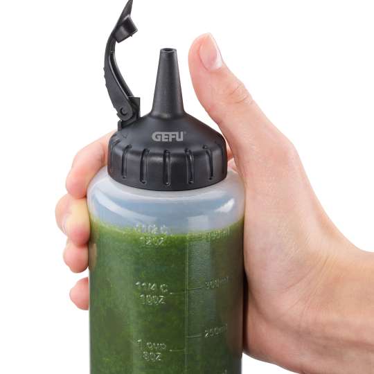 GEFU - Hygienischer Bügelverschluss der Dosierflasche FLEXI-FILL