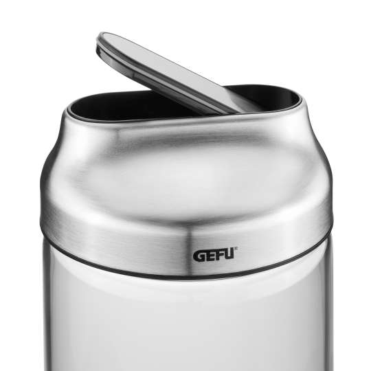 GEFU - Deckel mit Kippfunktion: Vorratsdose KIPPO