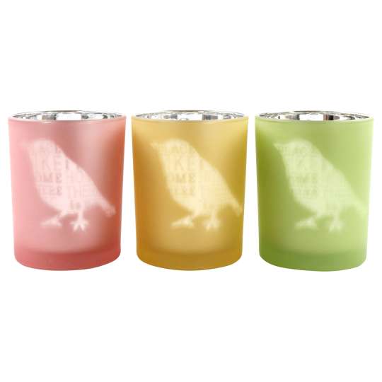 Hoff Interieur - Windlichter Birdy, 3er Set