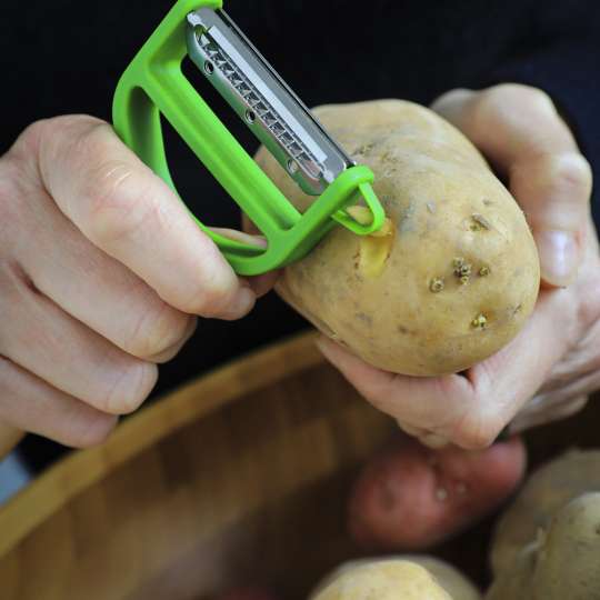 Opinel - T-DUO Schäler Grün Kartoffelaugen entfernen