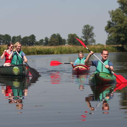 Wasserwandern auf der Hamme