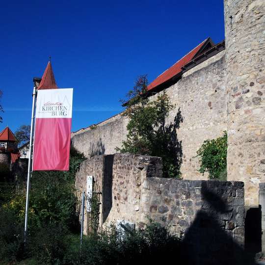 Ostheim das Wahrzeichen der Stadt, die Kirchenburg 