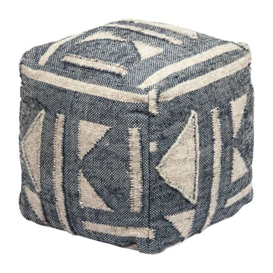 PAD Bohéme Pouf blue