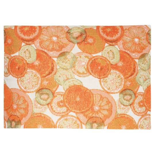 PAD Platzset Fruits 48x34 orange