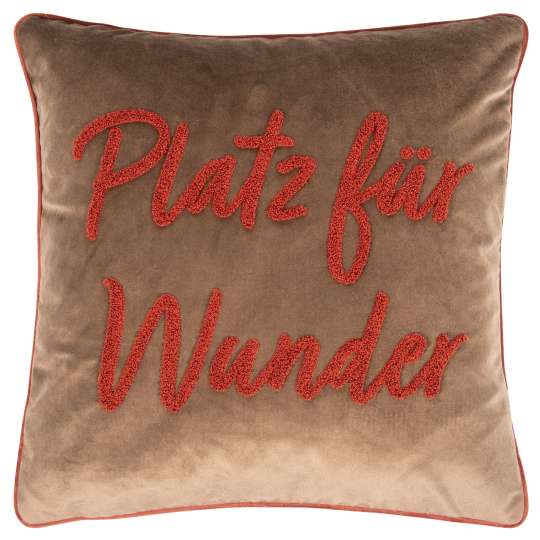 PAD Kissenhülle Letters Platz für Wunder