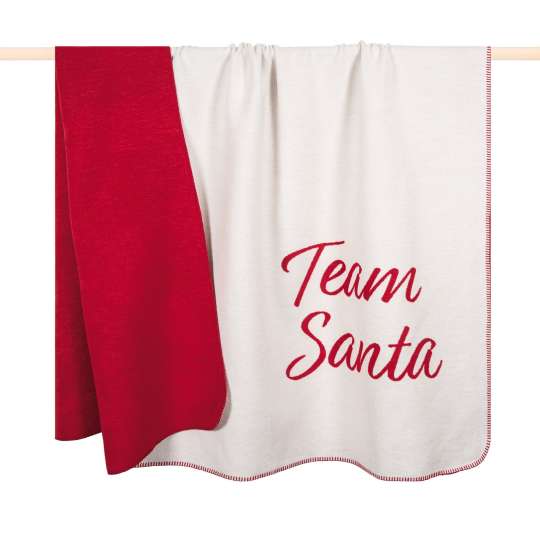 PAD Wohndecke Team Santa white