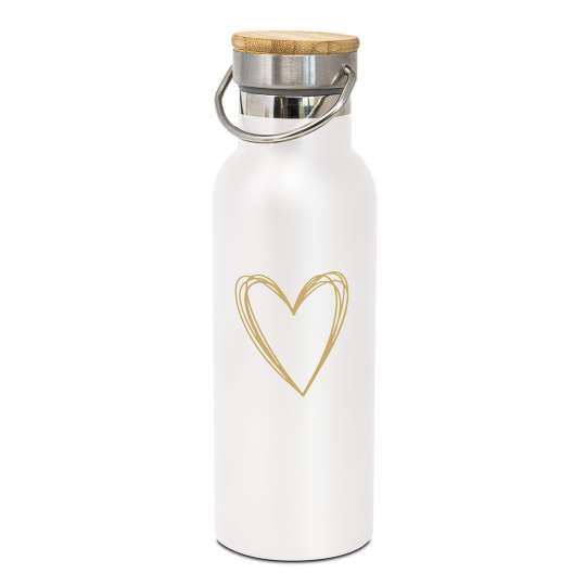 PPD - Pure Heart gold Isolierflasche, 0,5 Liter