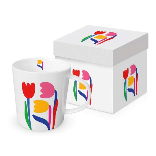 ppd - Tulips Trend Mug mit Geschenkbox