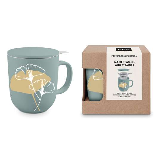 ppd - Golden Ginko Matte T-Mug im Karton - Eukalyptus