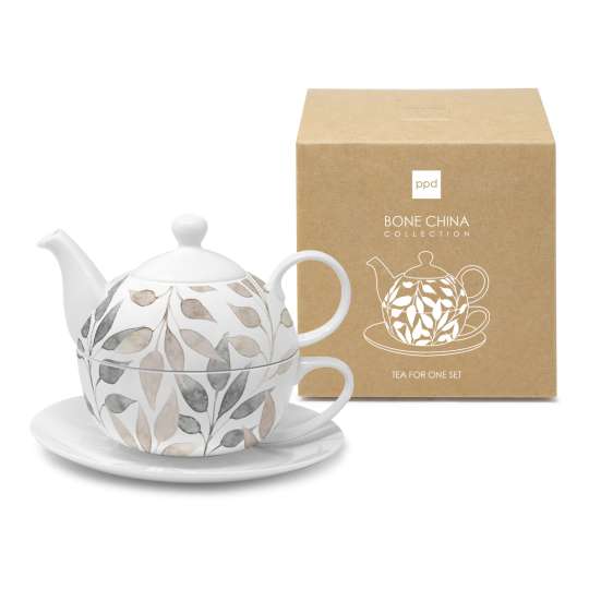 PPD Tea 4 One Scandic Leaves white 163502356