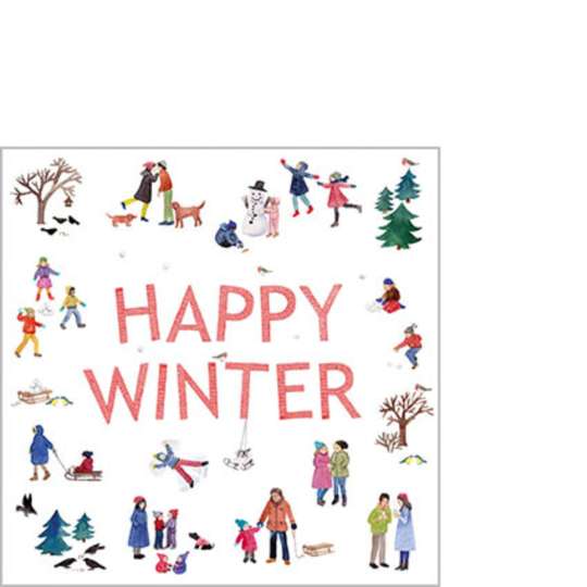 ppd - Happy Winter Cocktailserviette