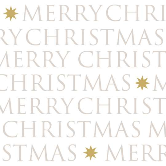 PPD Serviette Christmas Letters 333002492