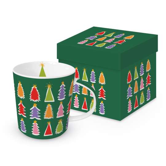 PPD Tasse in Geschenkbox Christmas Delight green 360302383