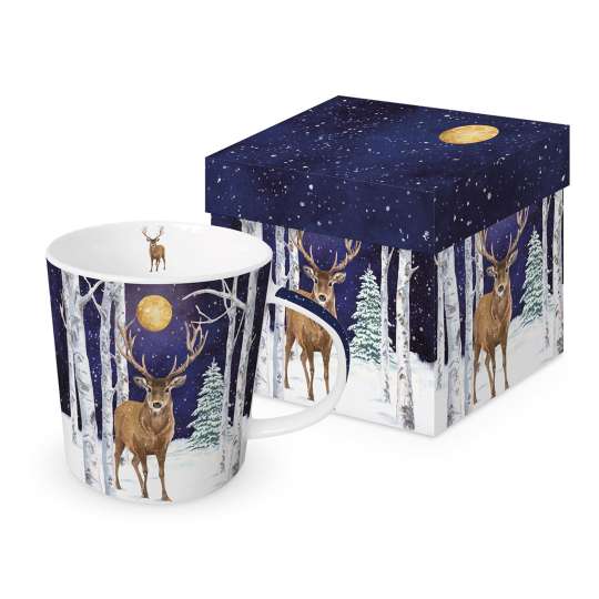 ppd - Winter Stag, Trend Mug mit Geschenkbox