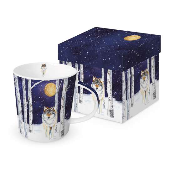 ppd - Winter Wolf, Trend Mug mit Geschenkbox