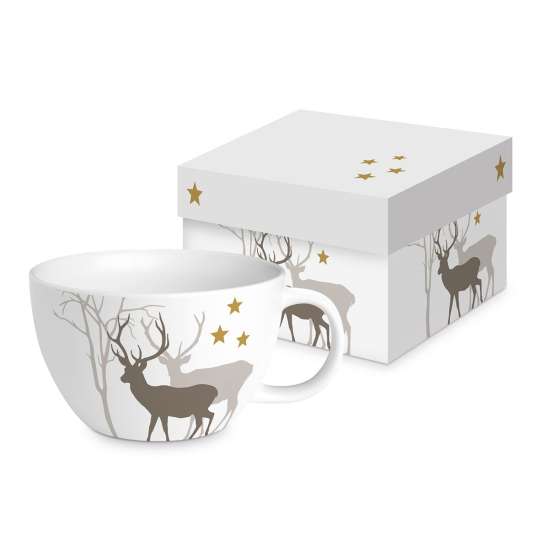 PPD XXL Henkelbecher in Geschenkbox Winter Deers