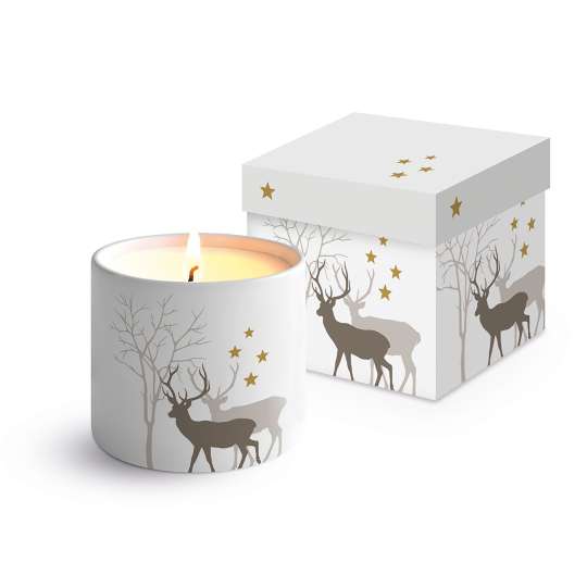 ppd - Winter Deers Fine Bone China Kerze mit Geschenkbox