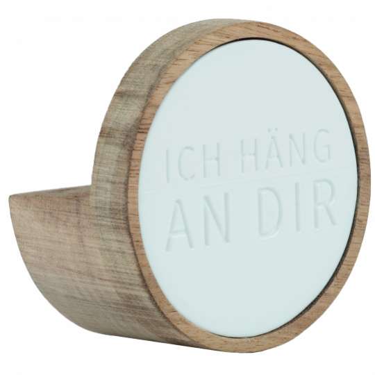 Räder Designstories – Wandhaken Punktlandung ICH HÄNG AN DIR