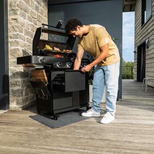 RÖSLE Gasgrill BBQ-Station Videro Pro G4-SB Smart Vario+