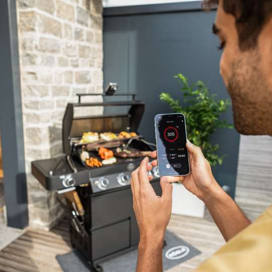 RÖSLE Gasgrill BBQ-Station Videro Pro G4-SB Smart Vario+