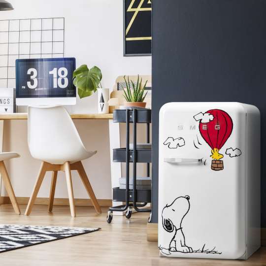 Smeg Retro-Kühlschrank FAB10 Snoopy