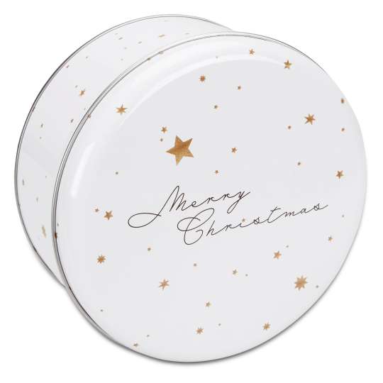 STÄDTER Gebäckdose Merry Christmas rund Ø 16,5 cm