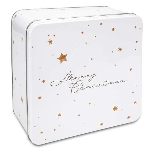 STÄDTER Gebäckdose Merry Christmas eckig 21 cm