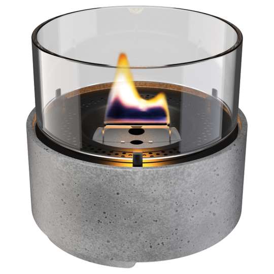 TENDERFLAME Tischfeuer Café 14 Lava Grey