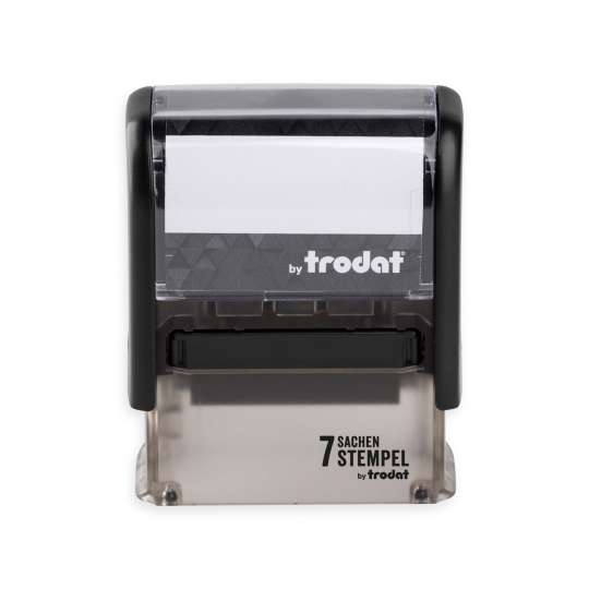 Trodat - 7 Sachen Stempel, 38 x 14 mm